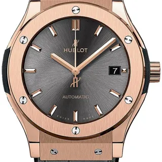 Hublot Classic Fusion Racing Grey 565.OX.7081.LR 38mm Rose gold Gray