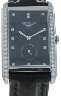 Longines DolceVita L5.755.0.57.0 26mm Stainless steel Black