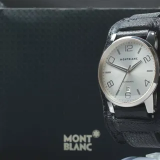 Montblanc TimeWalker 7070 43mm Stainless steel Champagne