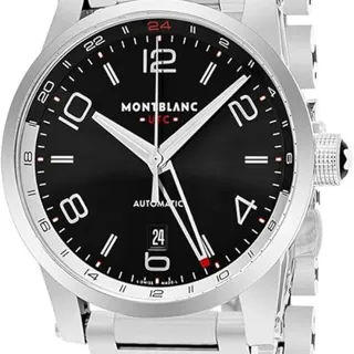 Montblanc TimeWalker 109135 ( UTC) 42mm Stainless steel Black