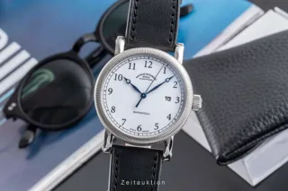 Mühle Glashütte Teutonia M1-08-01-LB Stainless steel white