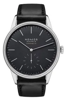 NOMOS Orion Neomatik 346/2104 38.5mm Stainless steel Black