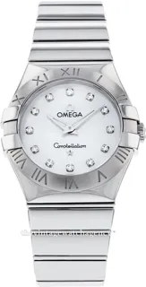 Omega Constellation 123.10.27.60.55.002 Stainless steel White