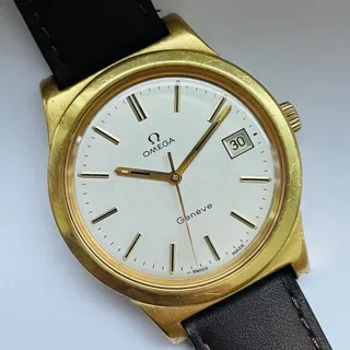 Omega Genève 136.0102 36mm Yellow gold and Stainless steel White