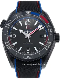 Omega Seamaster Planet Ocean 215.92.46.22.01.004 Black ceramic Black