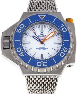 Omega Seamaster PloProf 227.90.55.21.04.001 Titanium White