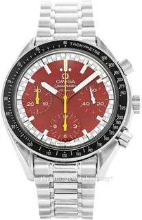 Omega Speedmaster Reduced 3510.61.00 Stainless steel Red