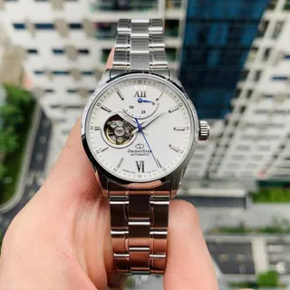 Orient Star RE-AT0003S00B 39.5mm Stainless steel White