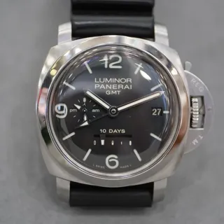 Panerai Luminor 1950 10 Days GMT PAM 00270 44mm Stainless steel Black