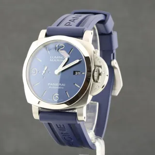 Panerai Luminor 1950 PAM01313 44mm Stainless steel Blue