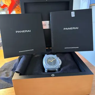 Panerai Luminor Due PAM 00728 42mm Titanium Blue