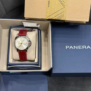 Panerai Luminor Due PAM 01248 38mm Stainless steel White