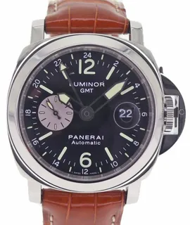 Panerai Luminor GMT Automatic PAM 00088 44mm Stainless steel Black