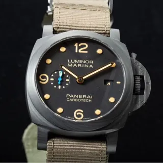 Panerai Luminor Marina 1950 3 Days Automatic PAM 00661 44mm Carbon fiber Black