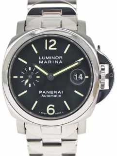 Panerai Luminor Marina Automatic PAM 00050 40mm Stainless steel Black