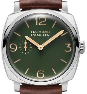 Panerai Radiomir PAM 00995 45mm Stainless steel Green