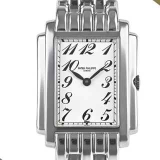 Patek Philippe Gondolo 4824/1G-001 22.5mm White gold White