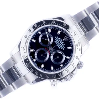 Rolex Daytona 116520 40mm Stainless steel Black