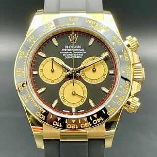 Rolex Daytona 126518ln 40mm Yellow gold Black