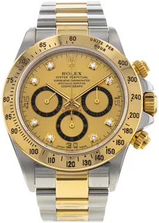 Rolex Daytona 16523 Yellow gold and Stainless steel Champagne