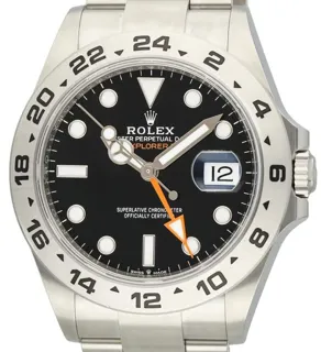 Rolex Explorer II 226570 42mm Stainless steel Black