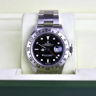 Rolex Explorer II 16570 ( II 16570 ) 40mm Stainless steel Black