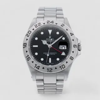 Rolex Explorer II 16570 ( II 16570 ) 40mm Stainless steel Black