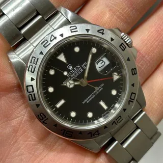 Rolex Explorer II 16550 ( II ) 40mm Stainless steel Black