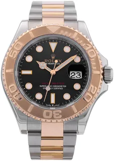 Rolex Yacht-Master 40 116621 Rose gold and Stainless steel Black