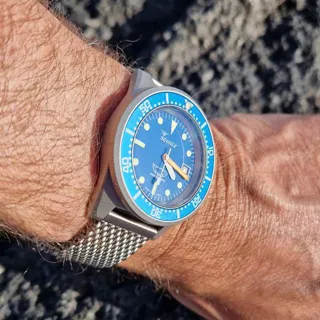 Squale 1521BLUEBL.NT 42mm Stainless steel Blue