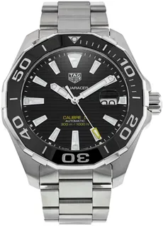 TAG Heuer Aquaracer 300M WAY201A.BA0927 Stainless steel Black