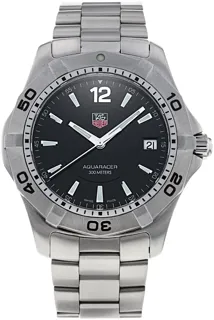 TAG Heuer Aquaracer WAF1110.BA0800 Stainless steel Black