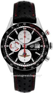 TAG Heuer Carrera CV201AS.FC6429 Ceramic and Stainless steel black