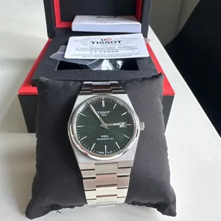 Tissot PRX T137.407.11.091.00 40mm Stainless steel Green