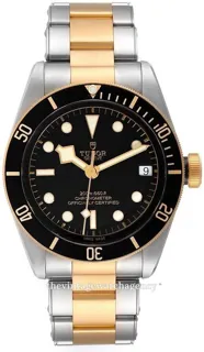 Tudor Black Bay 79733N-0002 41mm Yellow gold and Stainless steel Black