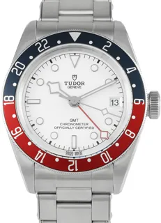 Tudor Black Bay GMT 79830RB 41mm Stainless steel White