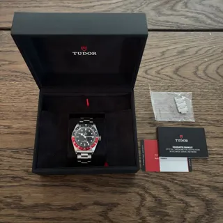 Tudor Black Bay GMT 79830RB 41mm Stainless steel Black