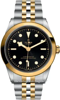 Tudor Black Bay M79683-0001 41mm Brushed/polished steel Black