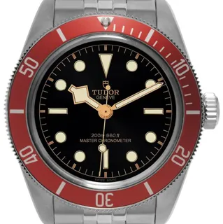 Tudor Black Bay 7941A1A0RU ( BAY RED ) 41mm Stainless steel Black