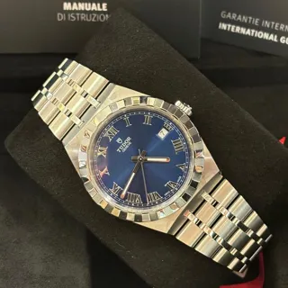 Tudor Royal 28500 38mm Stainless steel Blue