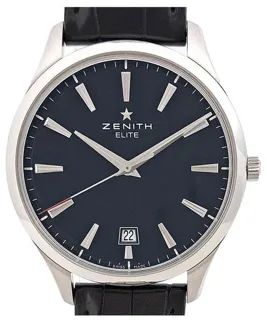 Zenith Captain Central Second 03.2020.670/21.C493 40mm Stainless steel Black