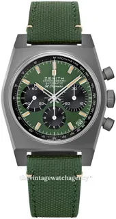 Zenith Chronomaster 97.T384.400.57.C856 Titanium Green