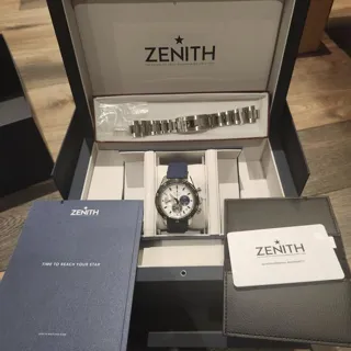 Zenith Chronomaster Sport 03.3100.3600/69.M3100 41mm Stainless steel Silver