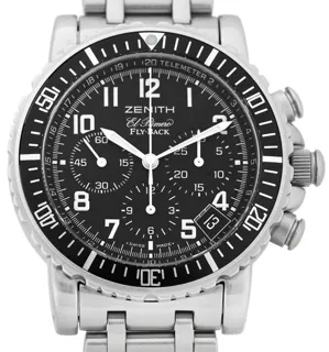 Zenith El Primero 02.0470.405/25 40mm Stainless steel Black