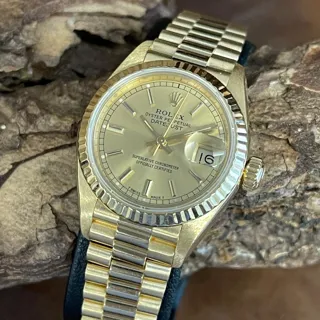 Rolex Oyster 69178 26mm Yellow gold Golden