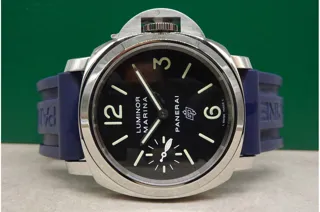 Panerai Luminor Marina Logo PAM 01005 44mm Stainless steel Black