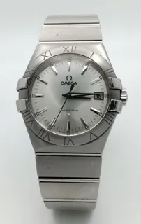 Omega Constellation Quartz 123.10.35.60.02.001 Stainless steel Silver