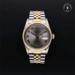 Rolex Oyster 16013 36mm Rolesor 18 Karat Yellow Stahl