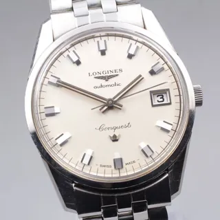 Longines Conquest 501 34mm Stainless steel Silver