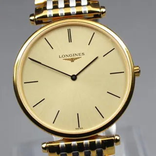 Longines La Grande Classique L4.709.2 33mm Stainless steel Golden